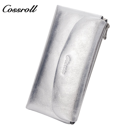 Quality Goods handmade leather leather purse women pearl pattern