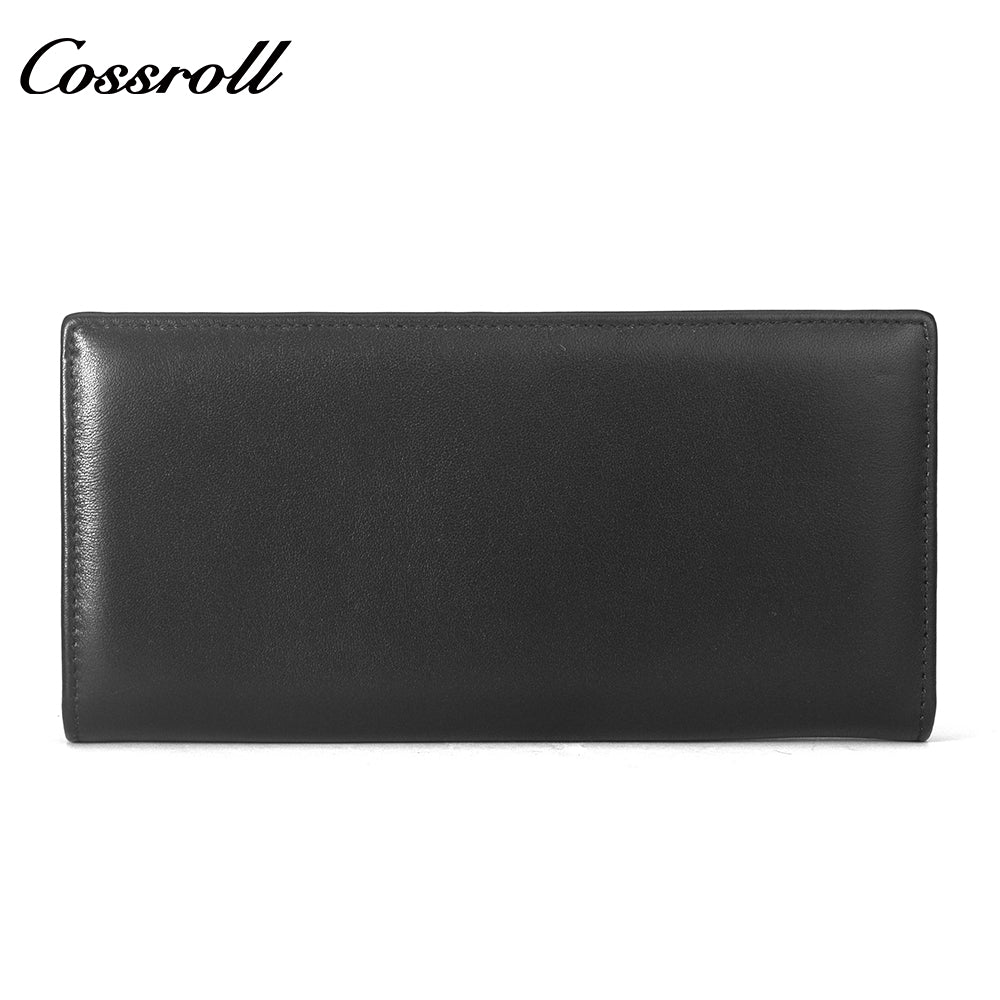 Most Selling Products manufactory for women geniune leather wallet Lychee leather