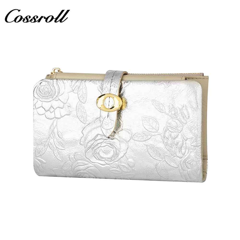 Hot Sale & High Quality Customized for women geniune leather wallet