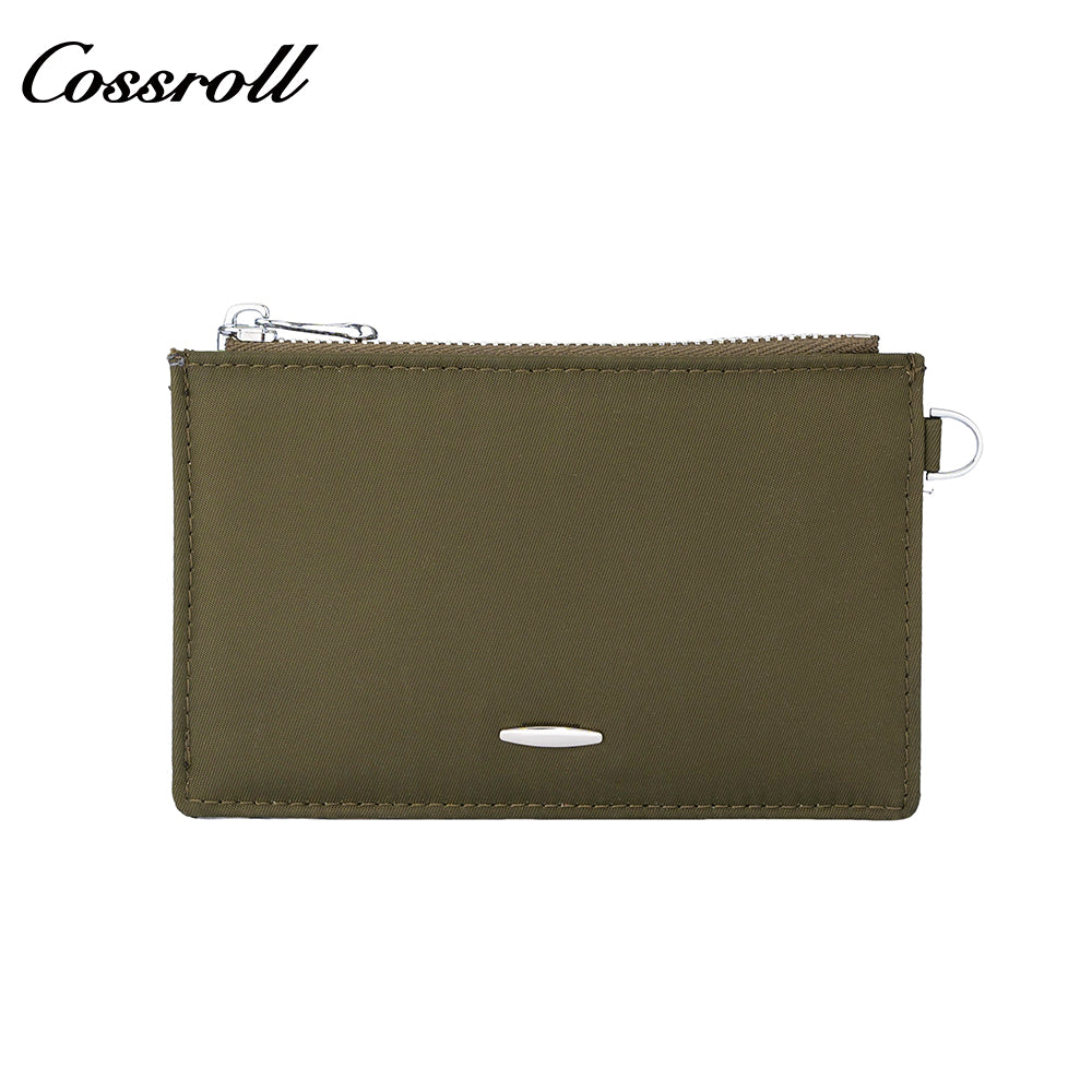 Short Function Zip Small Bag Folding Money Clip Bag Coin Purse Card Case