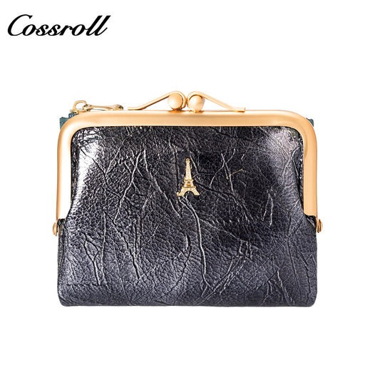 Short Wallet 2024 New mini folding wallet card Retro multifunctional wallet