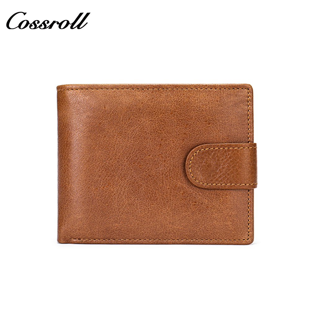 Vintage Cowhide Wallet Men's Genuine Leather Money Clip Multifunctional Head Layer Cowhide