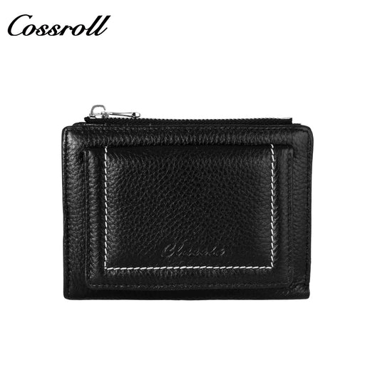 Women's Wallet Zipper Multifunctional Japan and South Korea Coin Pouch Snap Button Simple Premium Feeling Money Clip
