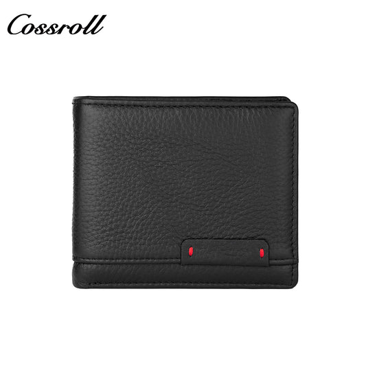 Business Casual Genuine Leather Large Capacity Soft Leather Wallet Multi Card Holder