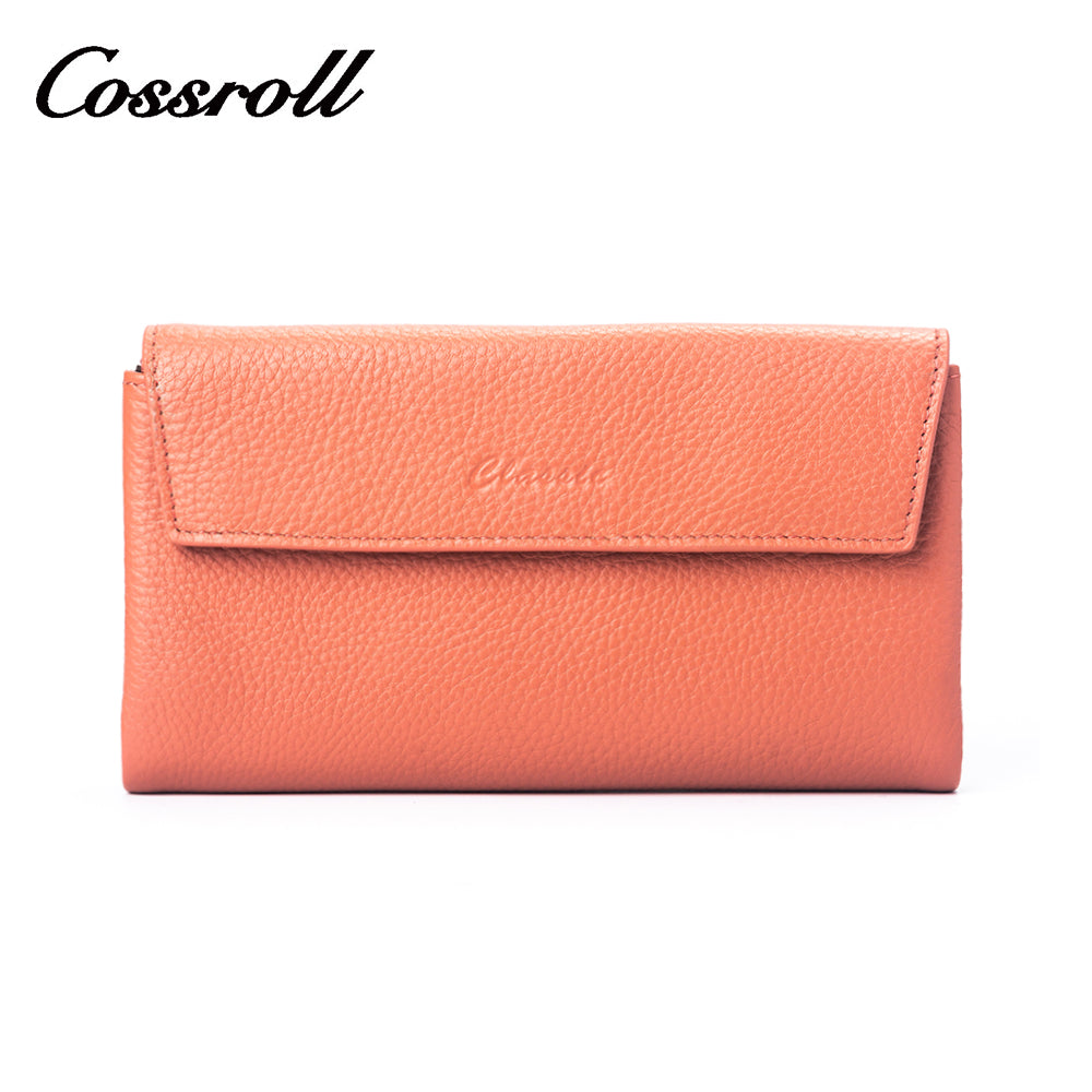 Genuine Leather Bifold Zipper Soft Wallets