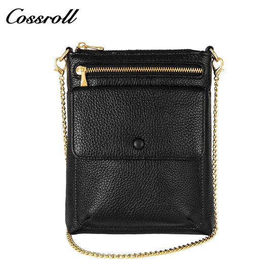Ageing girl sense magnetic buckle design daily wind shoulder crossbody bag women purse