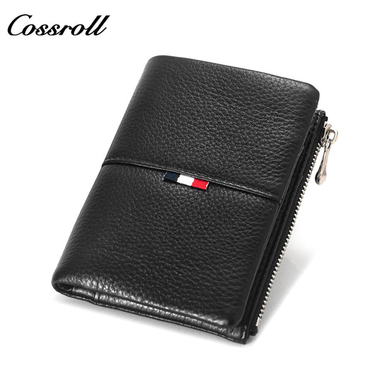 Professional Manufacturer large leather purse manufacturers custom geniune leather wallet
