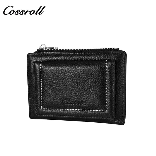 Women's Wallet Zipper Multifunctional Japan and South Korea Coin Pouch Snap Button Simple Premium Feeling Money Clip