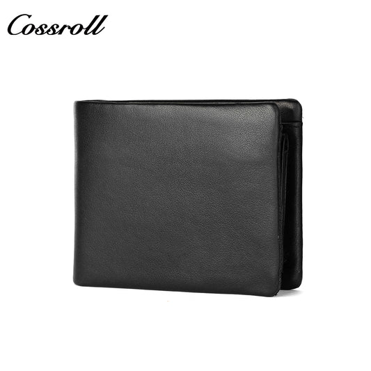 Men's Leather Wallet Casual Business Multi Card Position Vintage Cowhide Coin Purse