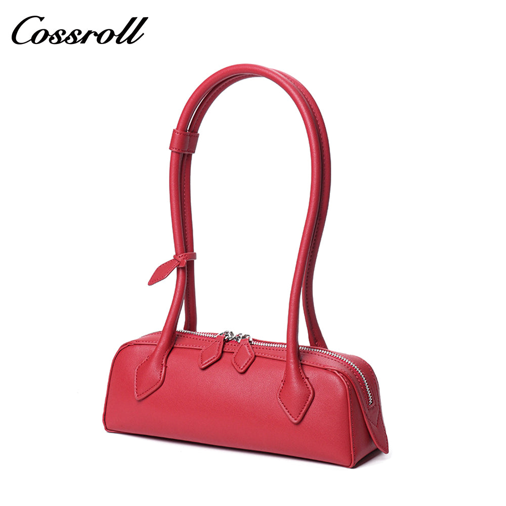Cross Women's Bags 20205 New Weenie Bag Long Handle Baguette Bag Minority Retro Armpit Bag Ladies Tote Shoulder BagRAWomsstropitsn's