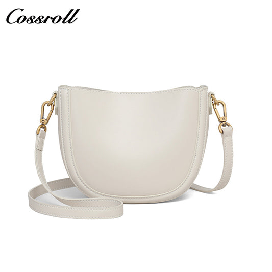 Saddle Bag Crossbody High Feeling Leather Women's Bag Armpit Shoulder Small Bag Box Bag
