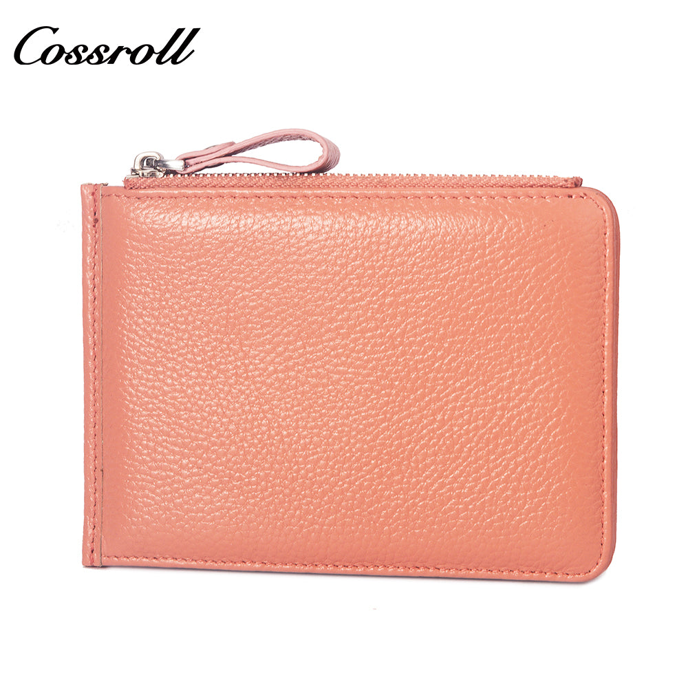 High Quality Cheap Price imperial leather geniune leather wallet Lychee leather