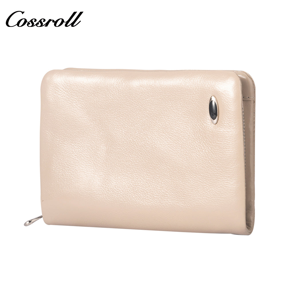 Customized Design Products wallets for women fashionable oil wax leather
