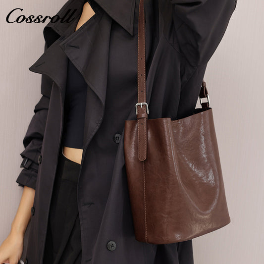 Retro Bucket Bags New Bags Women Underarm Bags Senior Sense Explosion Tote Shoulder Bags Casual Tote Bags