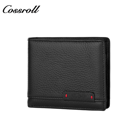 Business Casual Genuine Leather Large Capacity Soft Leather Wallet Multi Card Holder