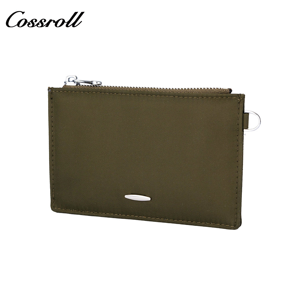 Short Function Zip Small Bag Folding Money Clip Bag Coin Purse Card Case