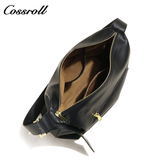 Genuine Leather Bag Crossbody Female New Lazy Wind Tote Large Capacity Shoulder Bag Female