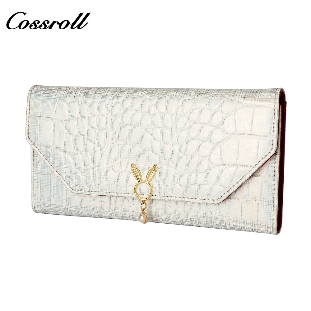 Professional Manufacturer large leather purse manufacturers custom geniune leather wallet