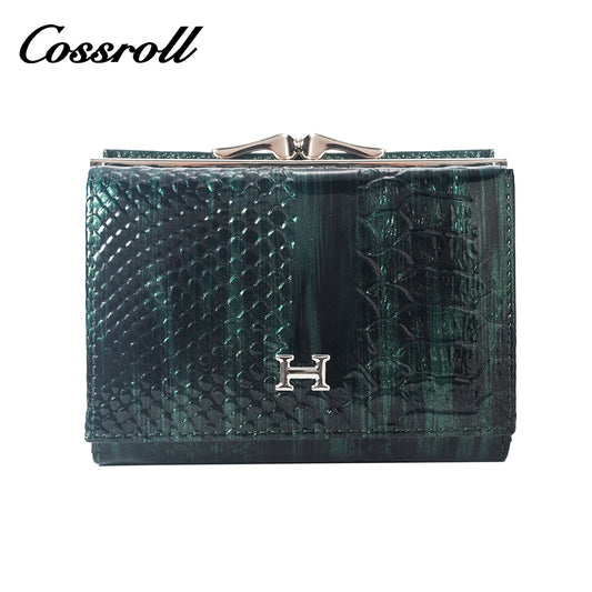 New Design Wholesale black leather women's wallet With lower Price