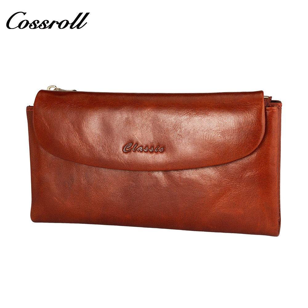 Customized High-End Leather Women's Wallets European market