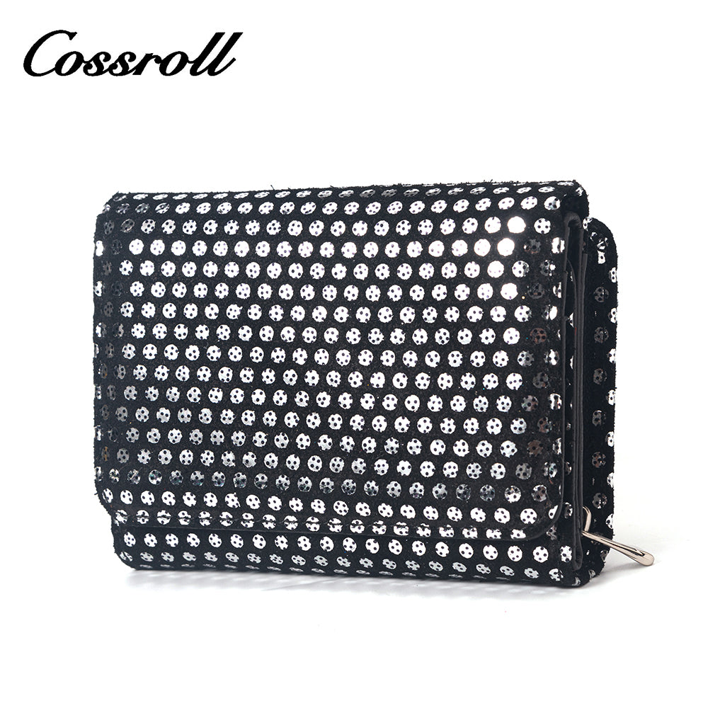 Custom Label block designer leather wallet women's With Good Product Quality