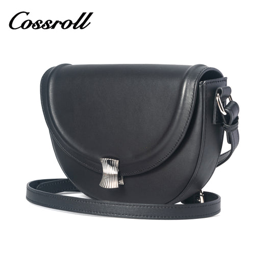 High Quality Leather Brand Luxury Design Luxury Cowhide Shoulder Bag Women's Handbag