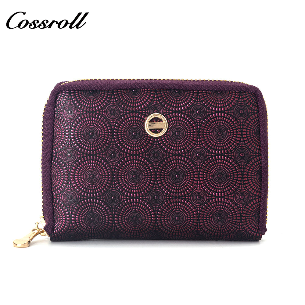 Best Selling leather luxury women small wallet Genuine Leather