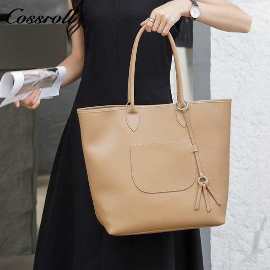 New large-capacity handbags bags  for women, single-shoulder genuine leather underarm bag