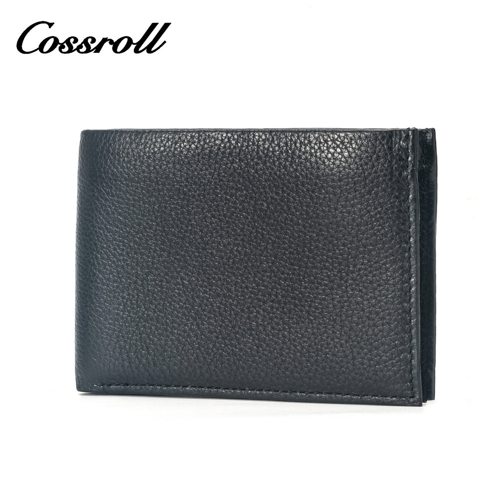 Latest Arrival Slim Men's Casual Wallet Short Real Leather Card Holder Short Wallet