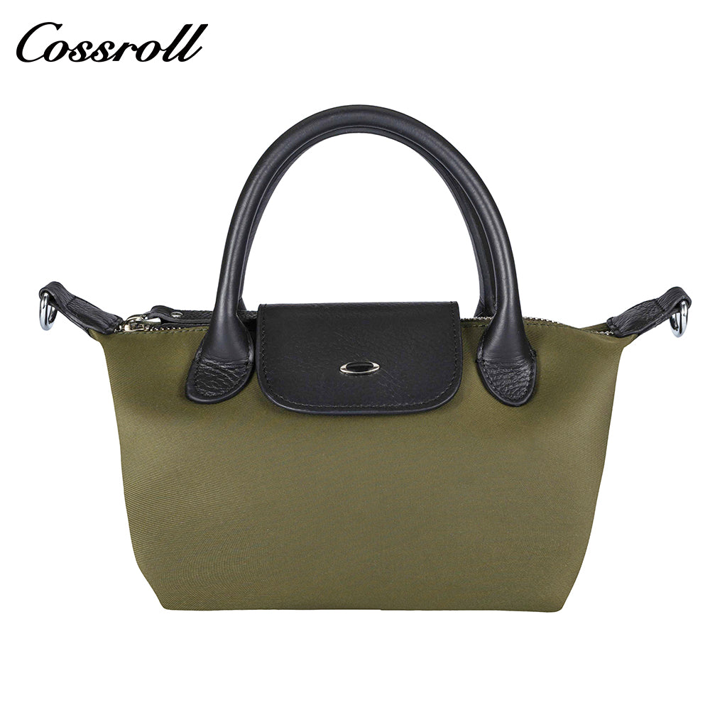 Nylon Waterproof Dumpling Bag Tote Shoulder Crossbody Large Capacity Shoulder Strap Removable Women's Bag