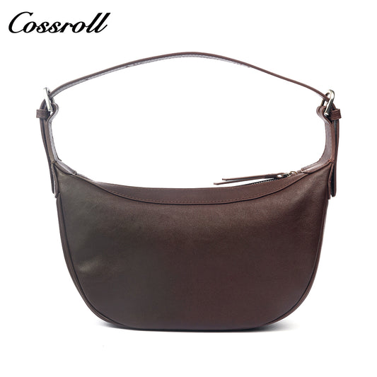 Vintage Crescent Bag, Chic Underarm Bag for Women with Unique Design, Soft Large-Capacity Commute Shoulder & Crossbody & Tote Bag