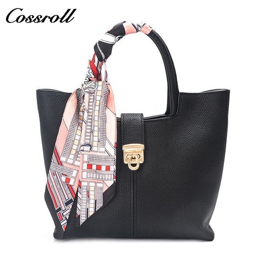 2024 New Fashion Single Shoulder Crossbody Bag Versatile Niche Silk Scarf Women's Handbag Bucket Bag Best Selling Style