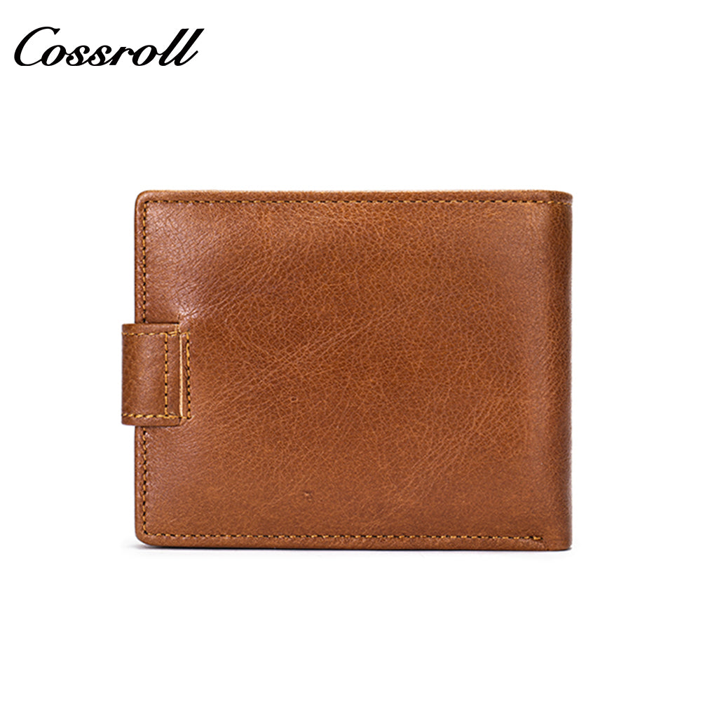 Vintage Cowhide Wallet Men's Genuine Leather Money Clip Multifunctional Head Layer Cowhide