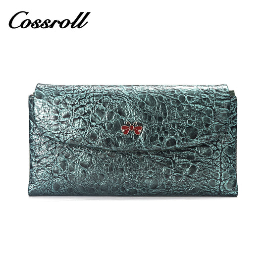 The Lowest Price pure leather magic wallet crocodile texture Genuine Leather
