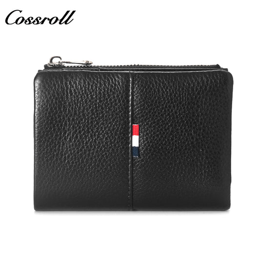 Professional Manufacturer large leather purse manufacturers custom geniune leather wallet