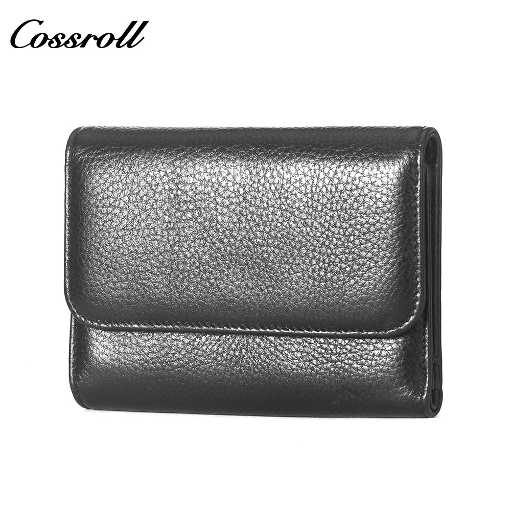Wholesale High Quality ladies purse geniune leather wallet Lychee leather