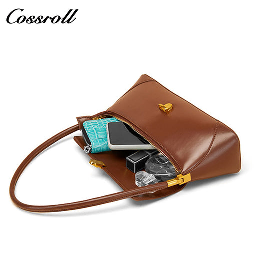New popular niche design French retro armpit bag versatile simple shoulder crossbody handbag baguette bags