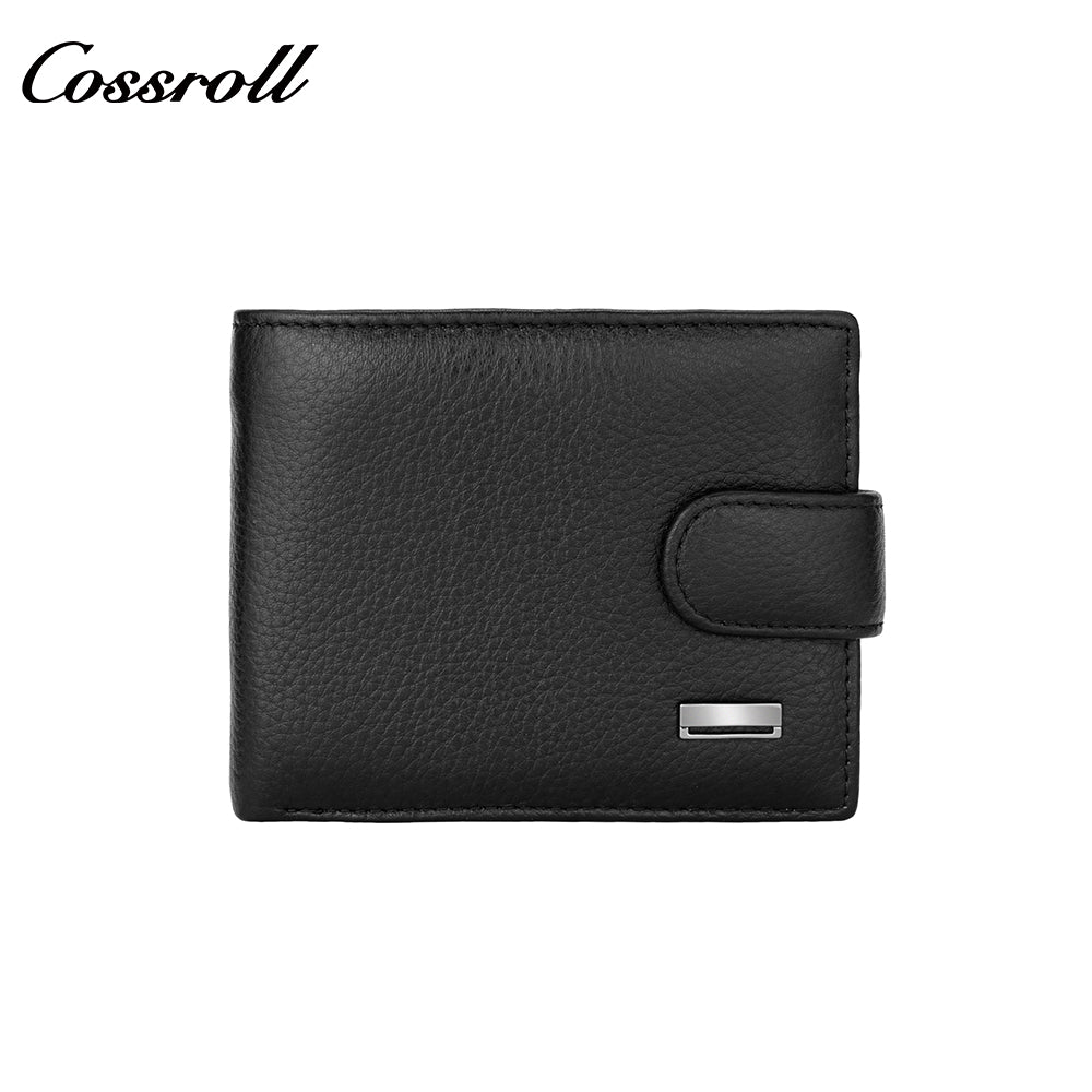 Zero Money Men's Leather Wallet Multifunctional Loose Money Pouch Short Money Clip