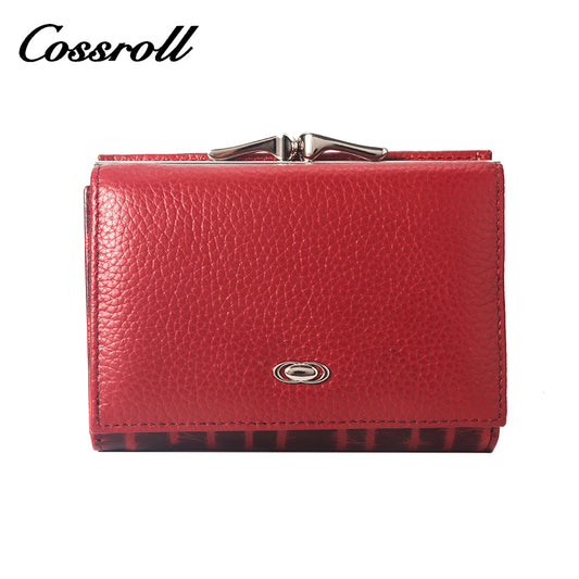Wholesale New Trends red leather wallets for women With Wholesale of new materials
