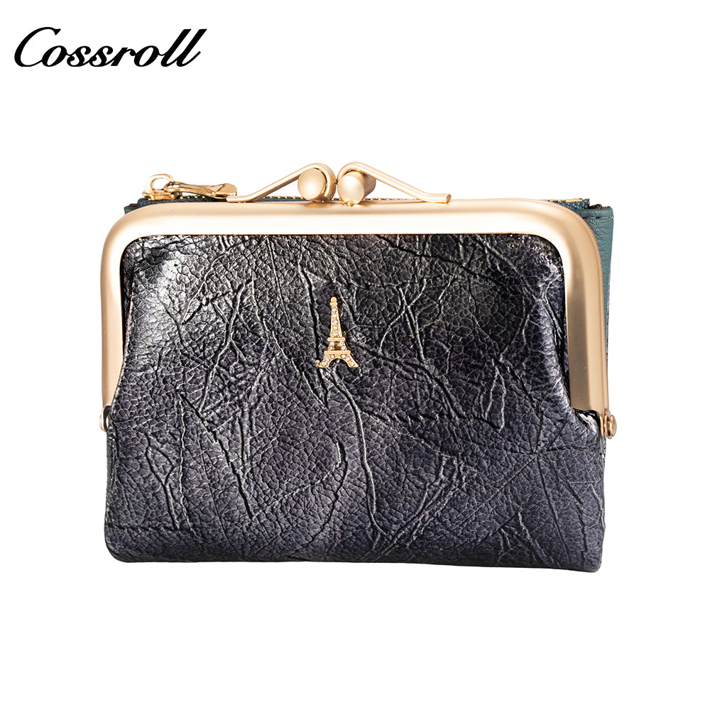 Short Wallet 2024 New mini folding wallet card Retro multifunctional wallet