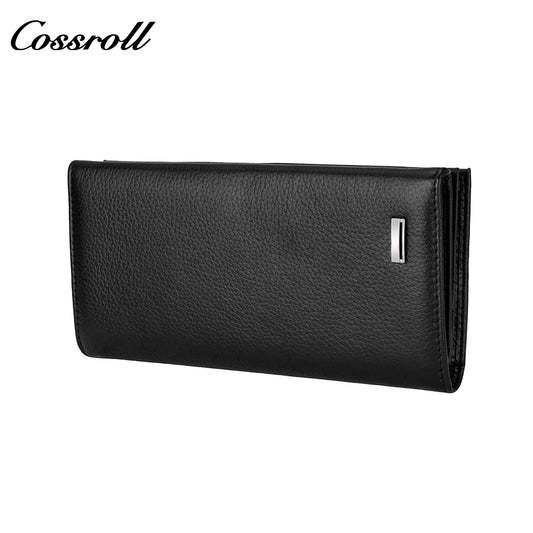 Factory direct supply foreign trade hot sale short men's wallet leather wallet