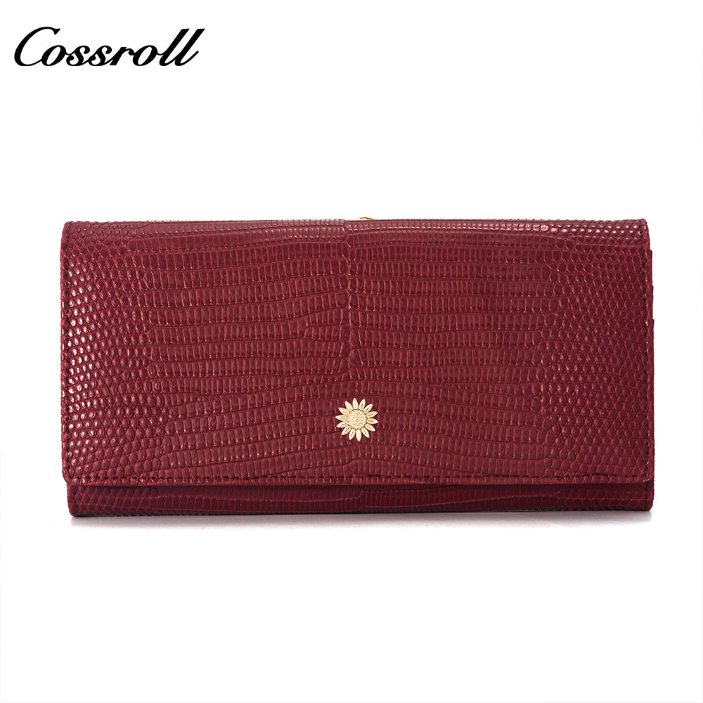 Hot Sale & High Quality Customized for women geniune leather wallet