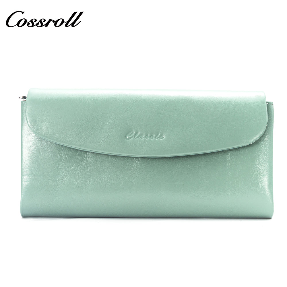 Best Selling leather luxury women small wallet Genuine Leather