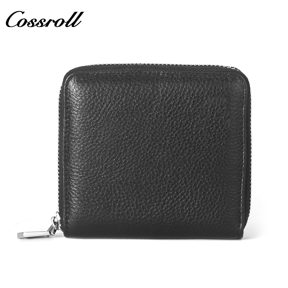 Innovative Design ladies purses multiple slots geniune leather wallet Lychee leather
