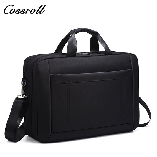 Computer bag men's business shoulder bag waterproof wearable laptop bag crossbody handbag