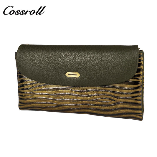 Patent Leather Women's Wallet Genuine Leather Card Holder Head Layer Cowhide Coin Purse