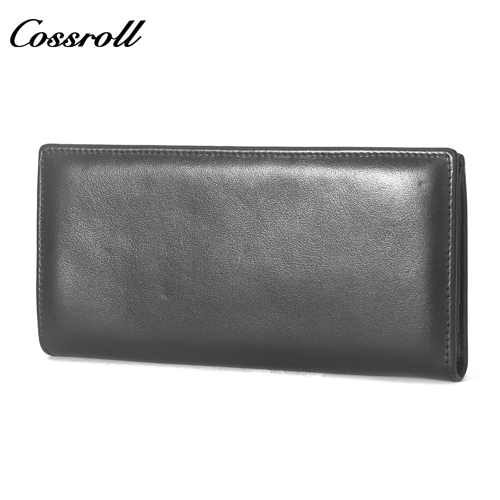 Most Selling Products manufactory for women geniune leather wallet Lychee leather
