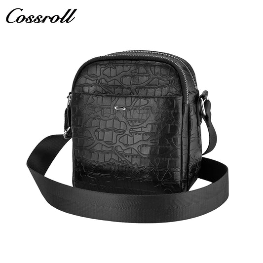 Crocodile leather men's bag day word bag daily business travel office business crossbody bag men's shoulder bag