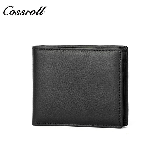 Short Wallet Men's Card All-in-One Loose Men's Leather Wallet Horizontal US Dollar wallet