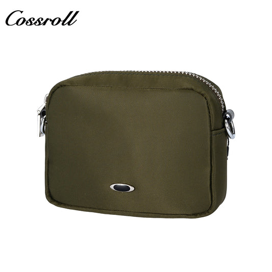 Simple small square wallet casual versatile ins style shoulder wallet lightweight sports style